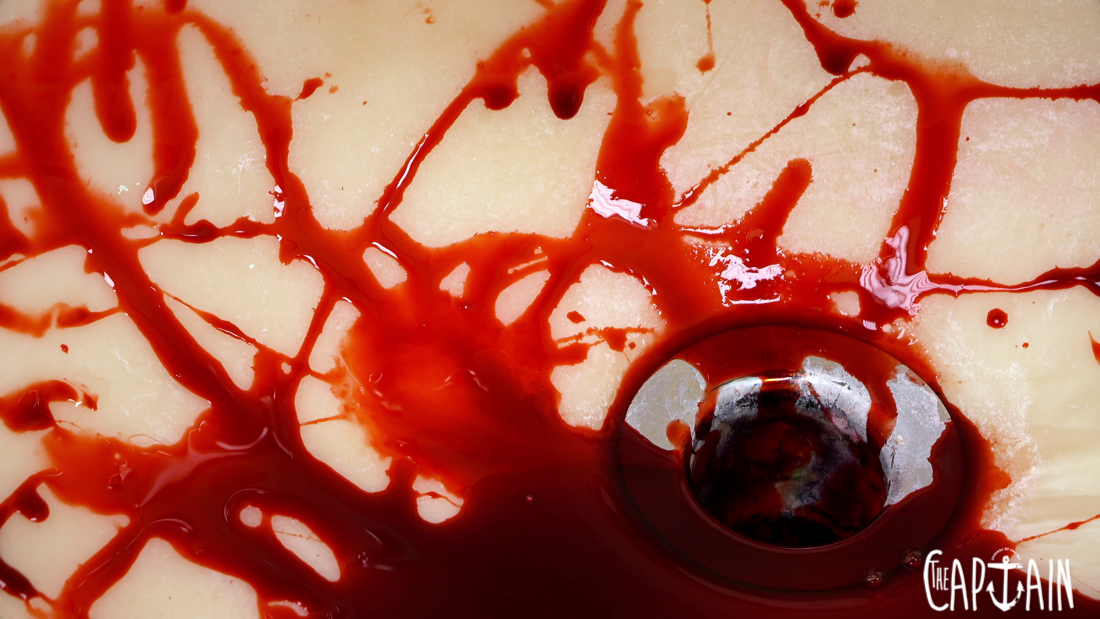 blood-in-sink